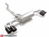 Tłumik końcowy z zaworem Maserati Grecale 2.0 GT / Modena RAGAZZON CARBON sportowy wydech