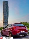 Spoiler klapy lotka boot lip STILE ITALIA CARBON Alfa Romeo Giulietta