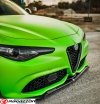 Dokładka zderzaka front lip splitter STILE ITALIA CARBON Alfa Romeo Giulia Veloce 2016 - 2024
