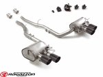 Tłumik końcowy z zaworem Maserati GranTurismo Mk2 Modena 3.0 V6 RAGAZZON CARBON sportowy wydech