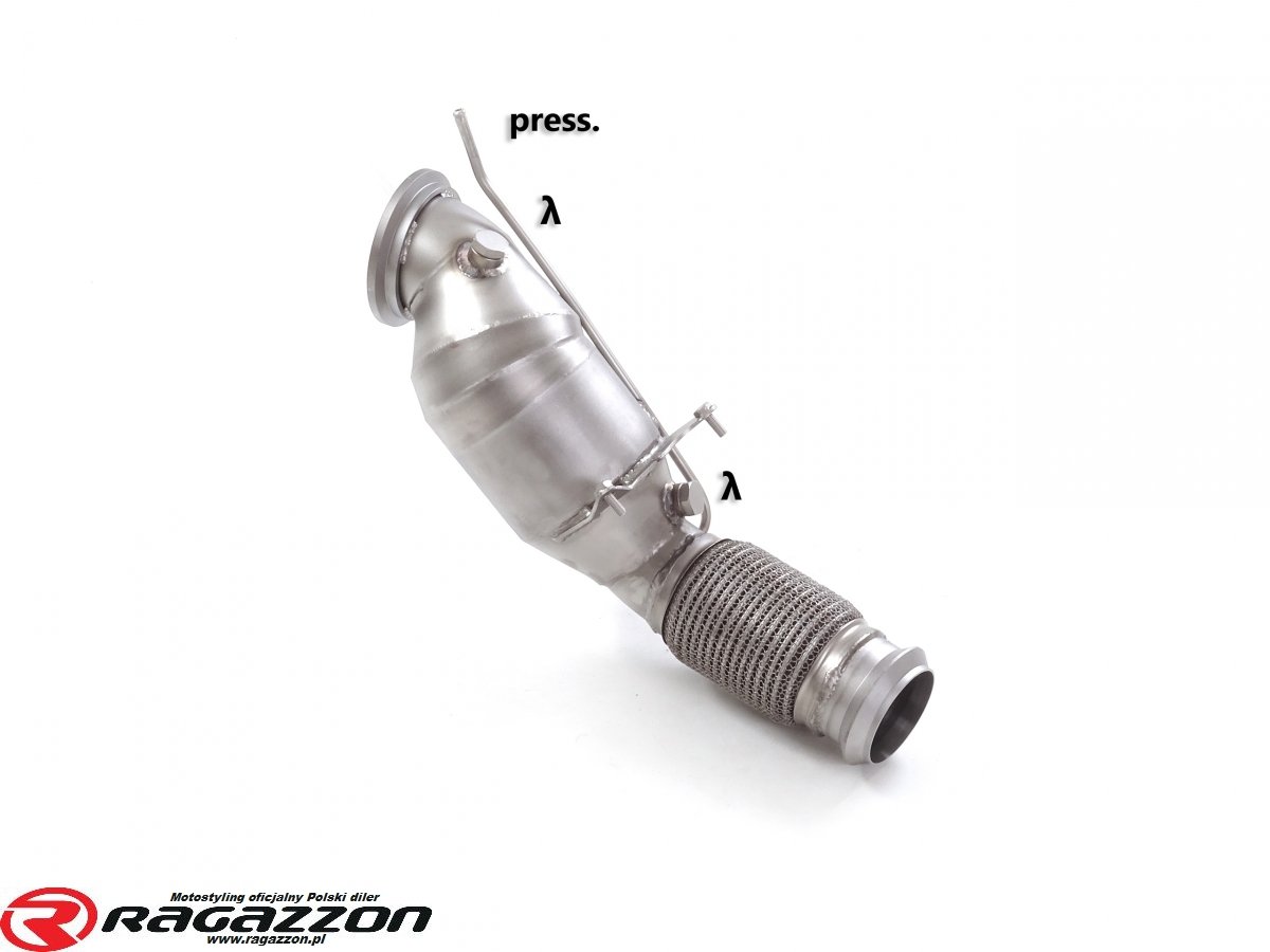 Katalizator metaliczny 200cpsi BMW G42 230i od 2022 RAGAZZON