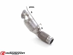 Katalizator metaliczny 200cpsi BMW G42 230i od 2022 RAGAZZON sportowy wydech