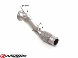 Downpipe BMW F22 F23 220i 135kW RAGAZZON sportowy wydech