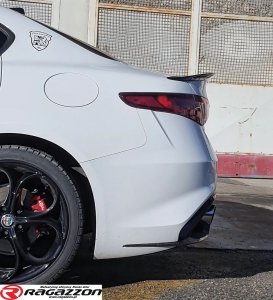Lotka, spoiler klapy bagażnika Q-Style CADAMURO Alfa Romeo Giulia do malowania 