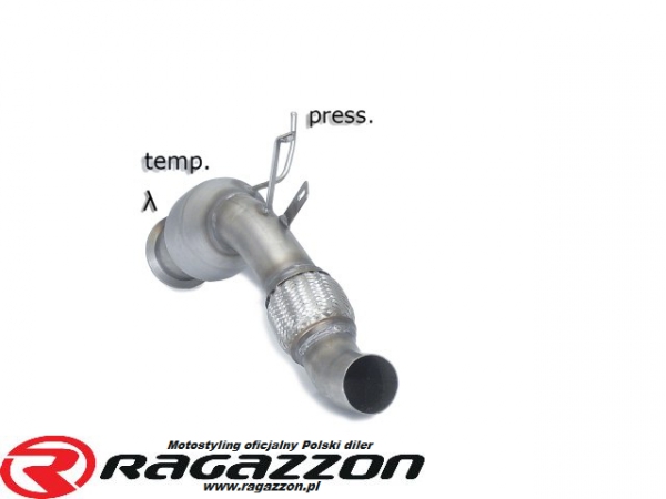 Katalizator / filtr DPF RAGAZZON EVO LINE sportowy wydech