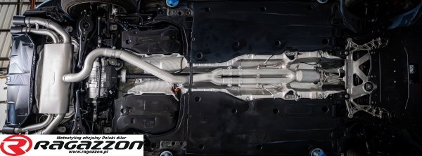 Tłumik końcowy CAT-BACK z zaworem Cupra Formentor VZ5 2.5TSI 4Drive RAGAZZON CARBON sportowy wydech