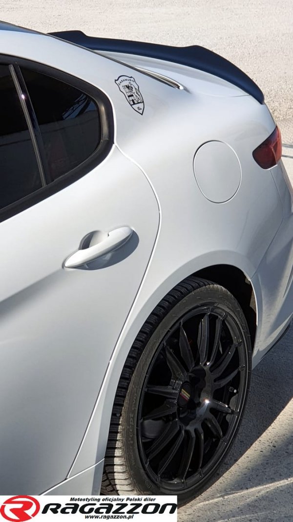 Lotka, spoiler klapy bagażnika Q-Style CADAMURO Alfa Romeo Giulia do malowania
