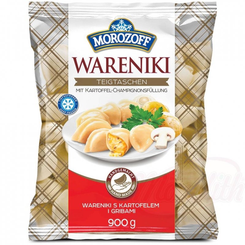 [MOROZOFF] Wareniki z ziemniakami i grzybami 900g/6