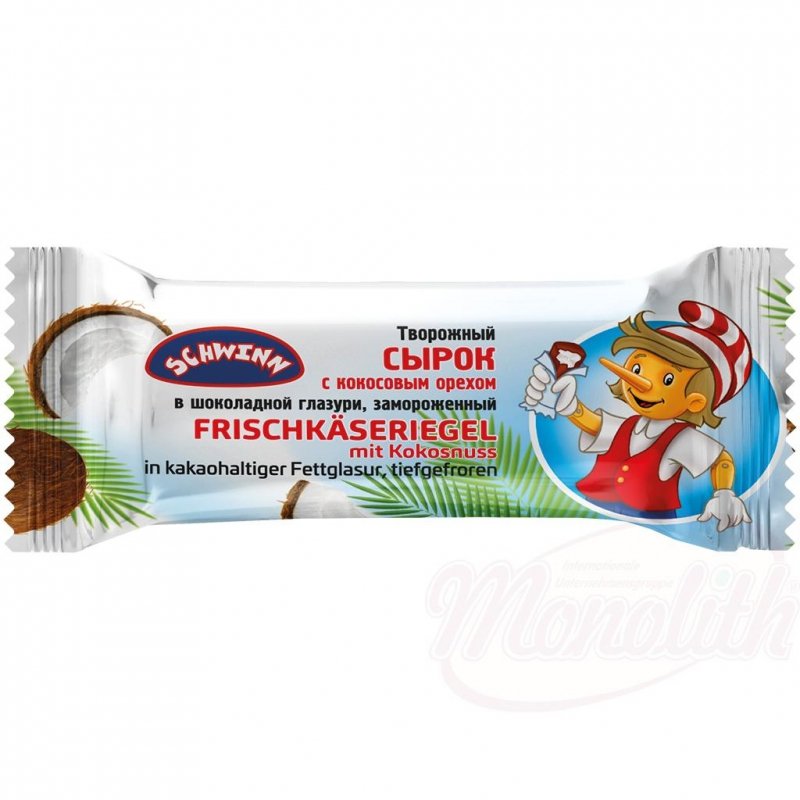 [SCHWINN] baton twarogowy kokosowy 45g/30 