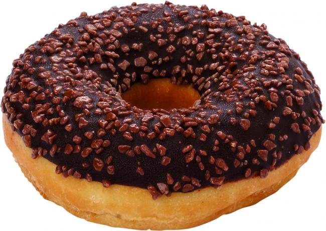 [La Loraine] donut z polewa czekoladowa 56g/48szt