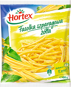 [HORTEX] Fasola szpar. zółta cała 400g/16szt