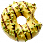LA003 Donut MUCHO with pistachio filling 77g 1 x 12