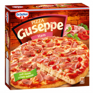 4006 Guseppe Pizza with ham 410g 1x5