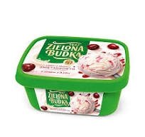 9305 Lody Familijne Zielona budka Smietankowe z sosem wisniowym 1000ml x6