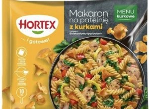 1126 Hortex MNP Makaron na patelnie z kurkami/ Stir fry pasta with chanterelles 14 x 450 NEW!!!!