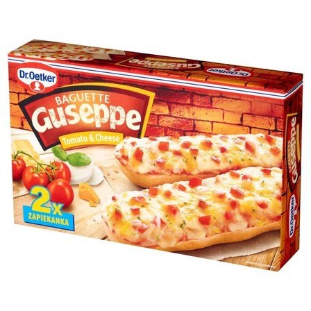 4014  Zapiekanka Guseppe  z pieczarkami pomidorami i serem edamskim 250 g (2 x 125 g) 1x 10