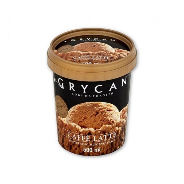 Lody GRYCAN caffe latte PREMIUM 500 ml