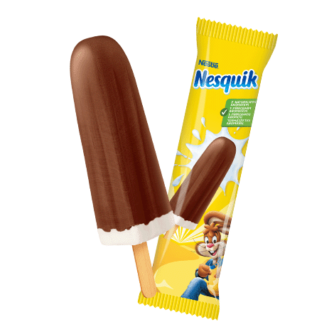 9147 Lody Nesquik kakao-wanilia na patyku 43ml 1x46