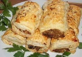 8050 Oskroba Paszteciki z farszem kapusta i grzyby 100g 1 x35