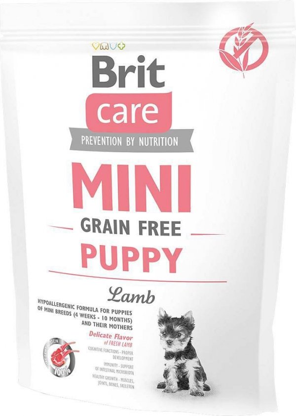 Brit Care mini grain free Puppy Lamb 400g