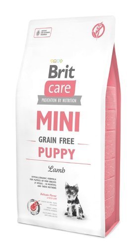 Brit Care mini grain free Puppy Lamb 7 kg
