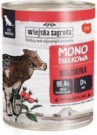 puszka mokrej karmy Wiejska Zagroda  dla psa Wołowina 800g