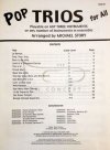 POP TRIOS FOR ALL VIOLIN ARRANGED BY MICHAEL STORY