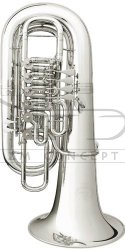 B&S tuba F Perantucci 30992W-1-0GB PT-10, (4+1) posrebrzana, z futerałem gig-bag