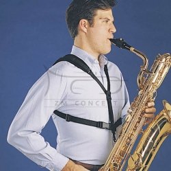 NEOTECH Szelki do saksofonu Soft Harness, Regular, Swivel, Black