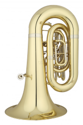 ANDREAS EASTMAN tuba C EBC632, PROFESSIONAL, 4 wentyle tłokowe + 5-ty obrotowy, lakierowana, z futerałem