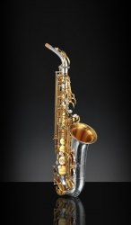 RAMPONE&CAZZANI saksofon altowy R1 JAZZ, 2006/J/AUG, Vintage Silver and Gold