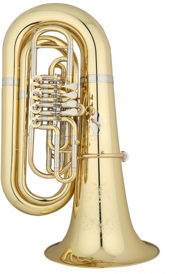 ANDREAS EASTMAN tuba B EBB562, PROFESSIONAL, 4/4, 4 wentyle obrotowe, lakierowana, z futerałem