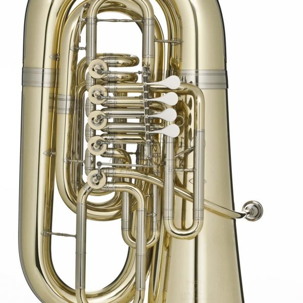MELTON MEINL WESTON tuba C model 5450RA-L &quot;Tuono&quot;, 5/4, 5 wentyli obrotowych., lakierowana, z futerałem typu gigbag
