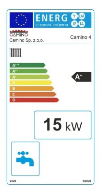 Camino 4 kocioł na pellet o mocy 15kW ecoTOUCH920