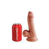 King Cock Dildo Plus 6.5 Triple Density Cock with Balls Tan