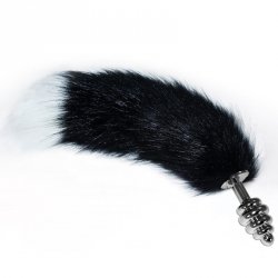 KOREK Z OGONEM GORGEOUS METAL ANAL TAIL ( SILVER )