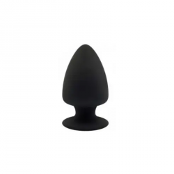 Silexd Korek Analny Plug S 9 cm Black