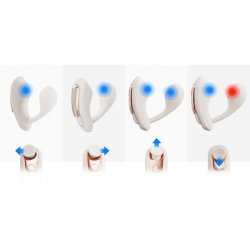 Qingnan No.6 Wireless Control Wearable  Vibrator Beige
