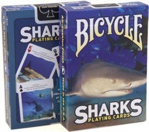 Karty Bicycle Sharks