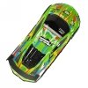 Samochód RC sportowy zdalnie sterowany na pilot auto wyścigowe drift z LED światłami zielony