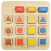 MASTERKIDZ Tablica Edukacyjna Sorter Kształty i Kolory