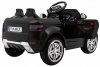 Autko Rapid Racer elektryczne dla dzieci, Czarny SUV + Pilot