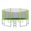 Trampolina ogrodowa SkyRamiz 487cm 16FT dla dzieci Zielony + Akcesoria