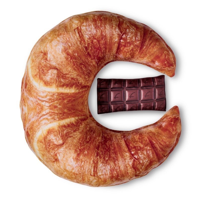 Grzejący Croissant - Poduszka Gigantyczny Rogal