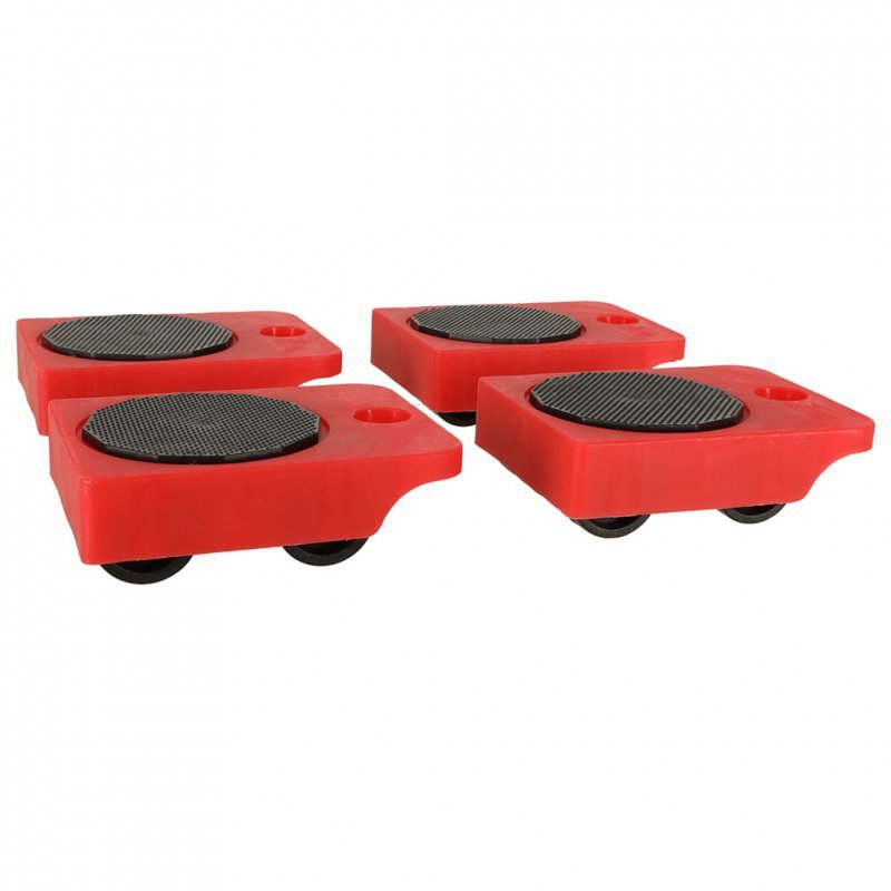 Rolki do transportu zestaw do przesuwania mebli 150kg 5w1