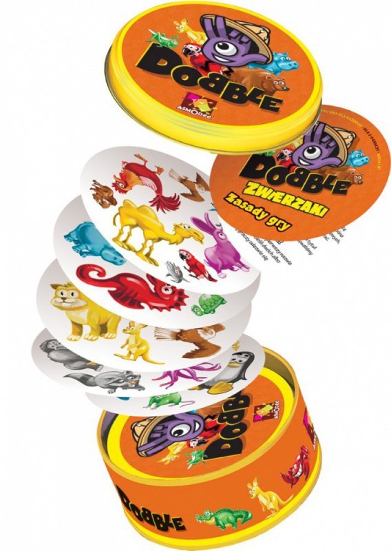 Rebel Gra Dobble Zwierzaki