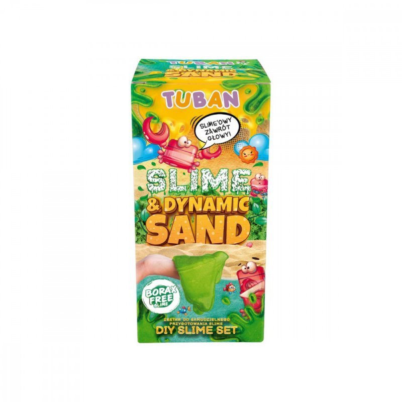 TUBAN Zestaw DIY Slime i piasek dynamiczny