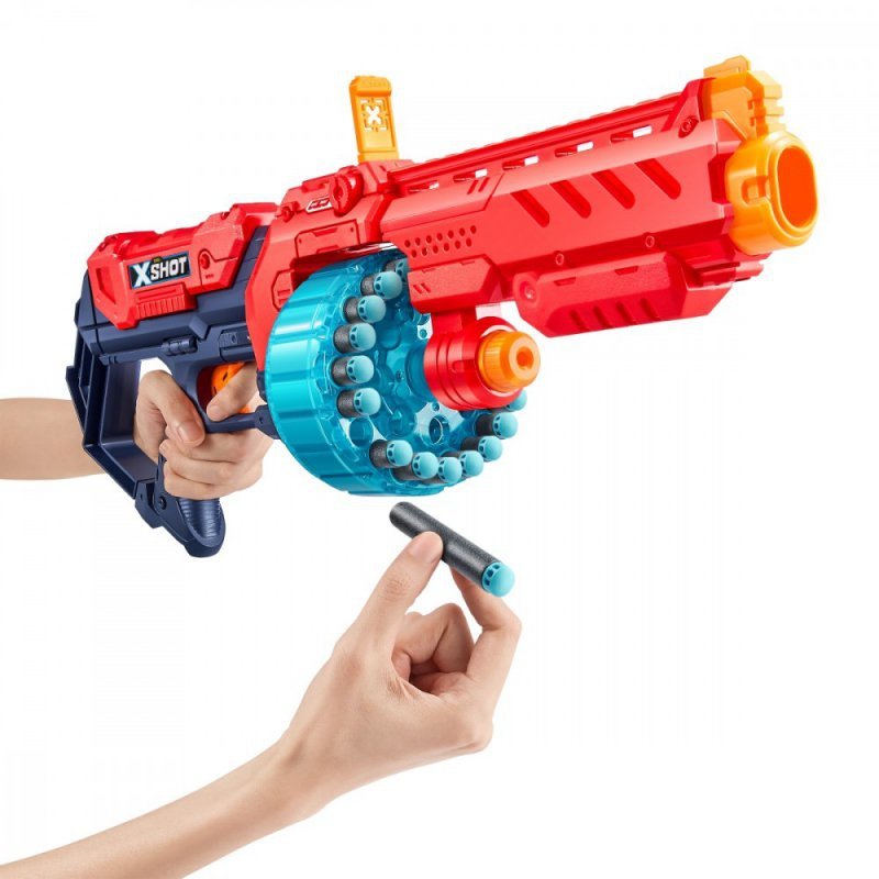ZURU X-Shot Wyrzutnia Turbo Fire (48 strzałek) pomarańczowa