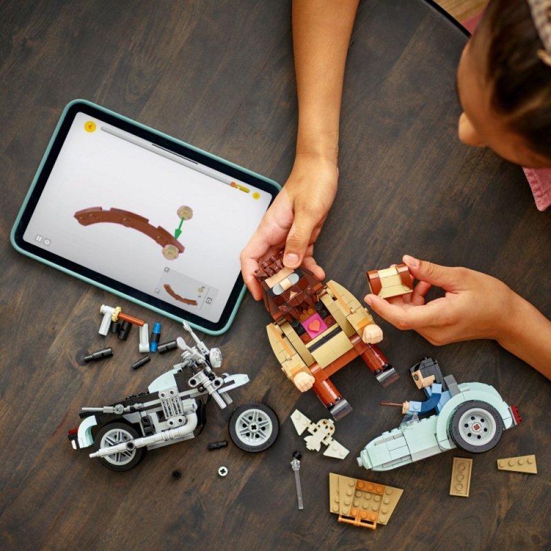 LEGO Klocki Harry Potter 76443 Przejażdżka motocyklowa Hagrida i Harry&#039;ego