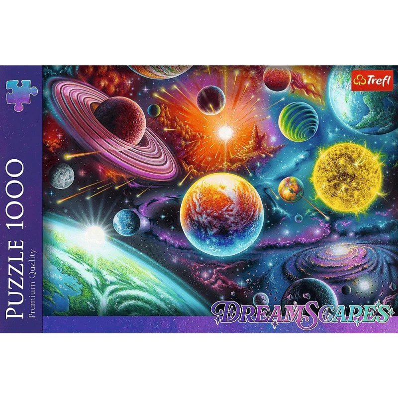 Trefl Puzzle 1000 elementów DreamScapes Kosmiczna przygoda